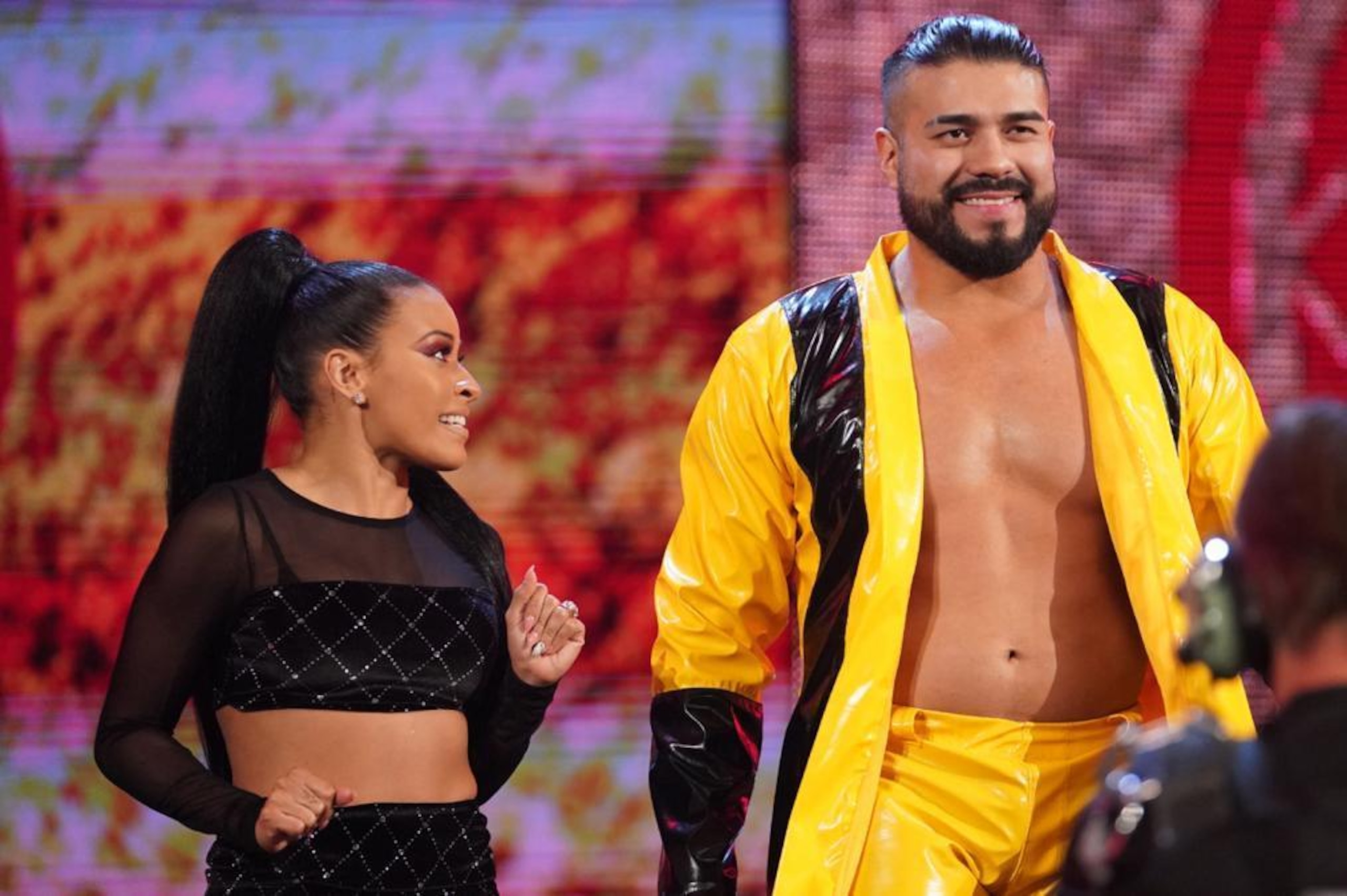 Zelina Vega and Andrade.