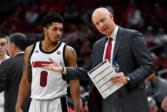 Louisville's Chris Mack and Lamarr Kimble