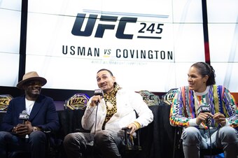 Three UFC champs put their belts on the line at UFC 245.
