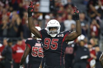 Arizona Cardinals defensive tackle Rodney Gunter