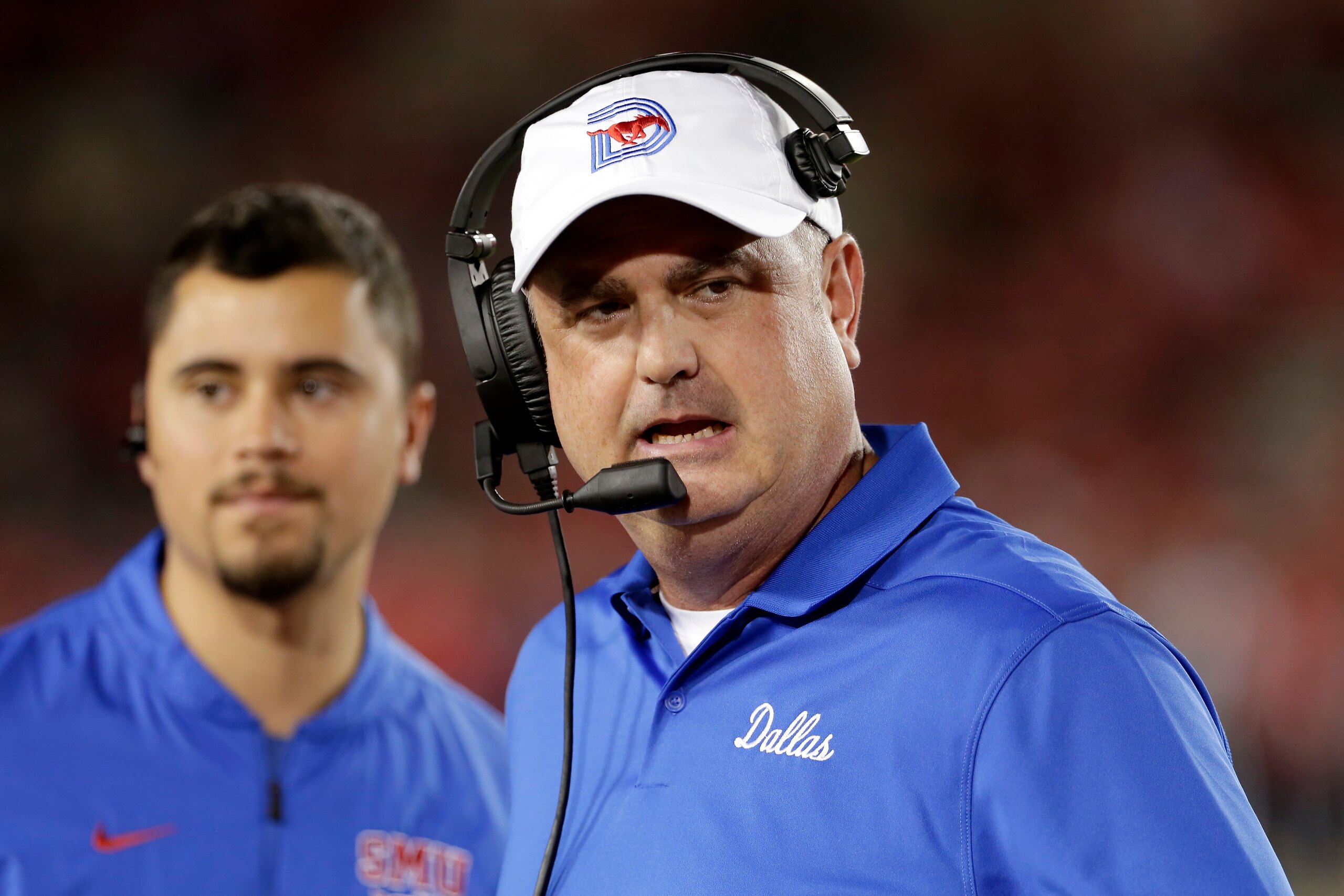 SMU head coach Sonny Dykes SMU head coach Sonny Dykes