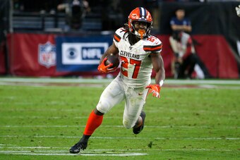 Cleveland Browns running back Kareem Hunt