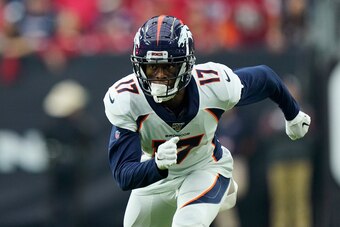 Denver Broncos wide receiver DaeSean Hamilton