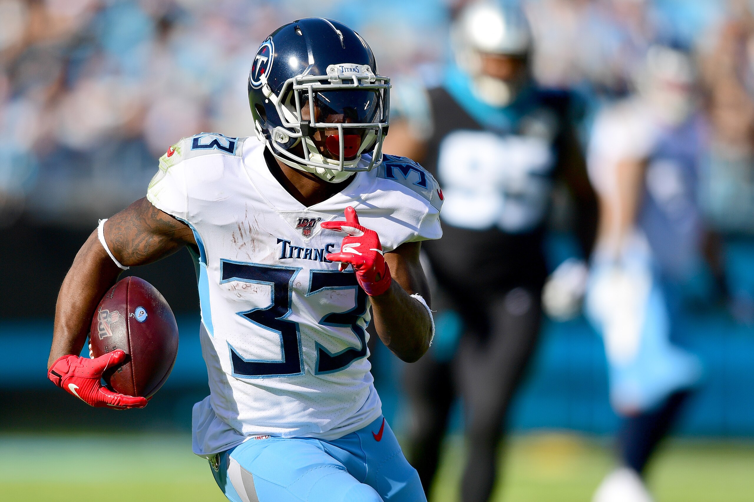Tennessee Titans running back Dion Lewis Tennessee Titans running back Dion Lewis