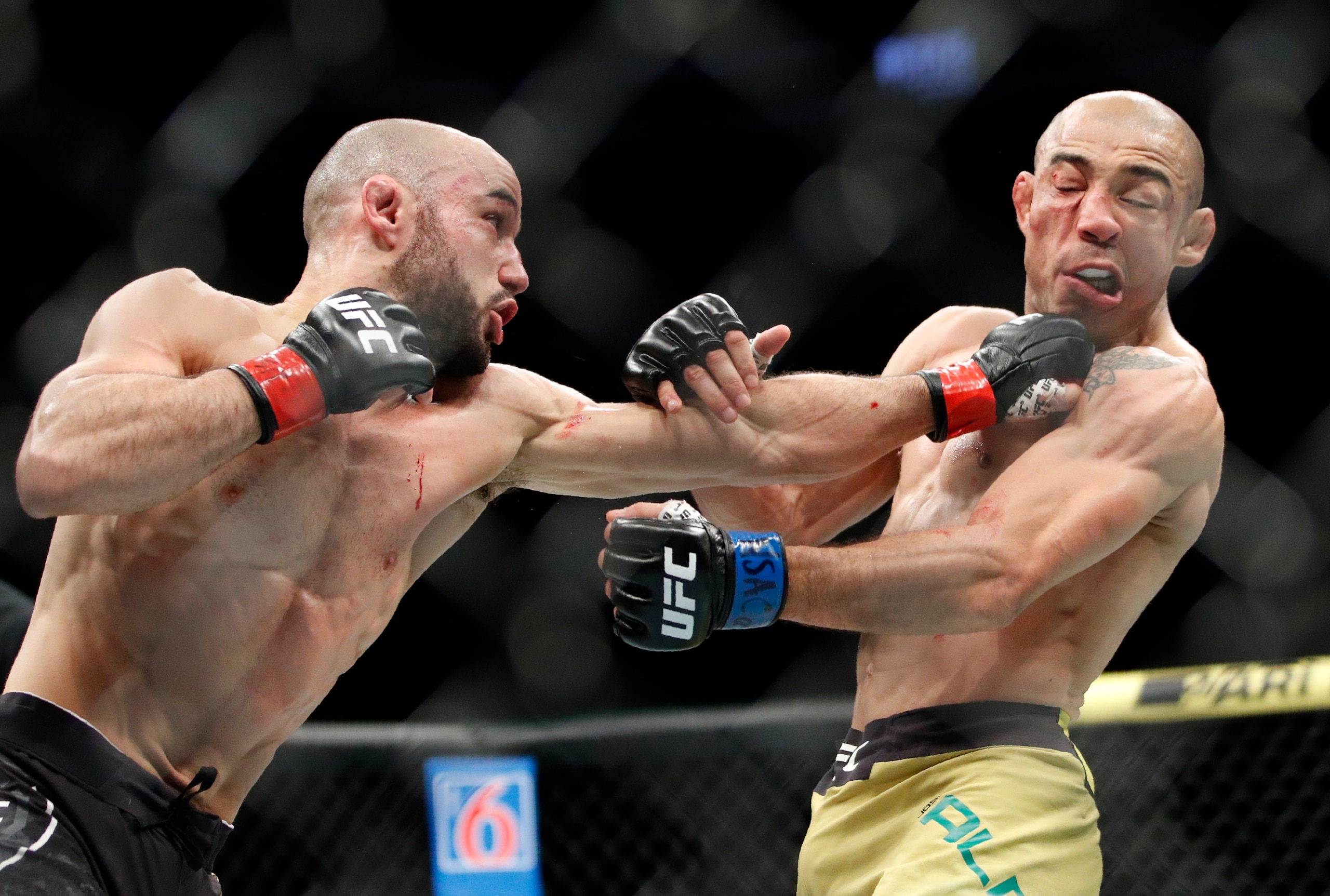 Moraes outworked Aldo according to the judges.