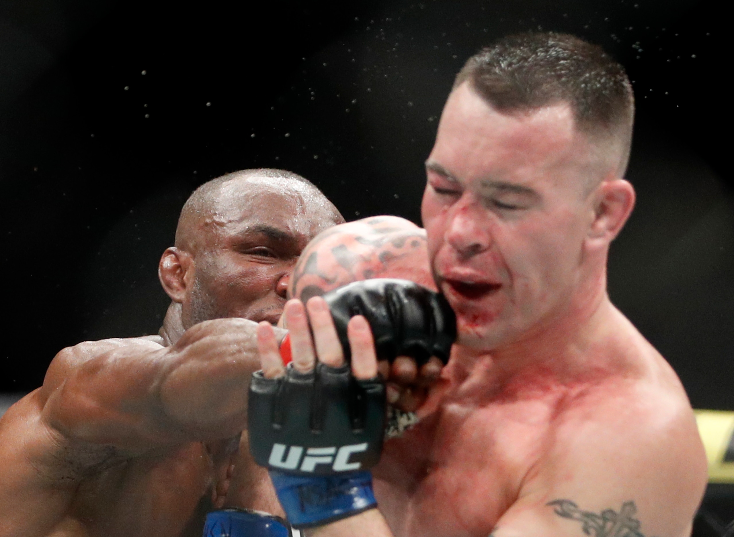 Usman hit too clean for Covington to get through the fight.