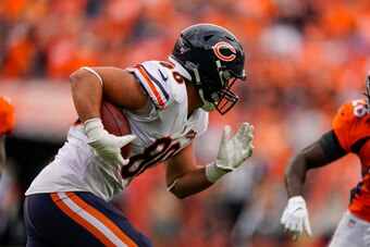 Chicago Bears tight end Trey Burton