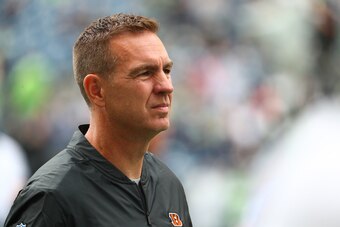 Cincinnati Bengals defensive coordinator Lou Anarumo