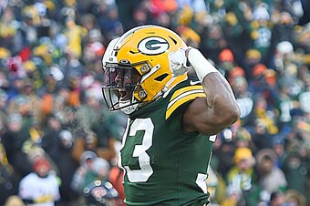 Green Bay Packers left guard Elgton Jenkins