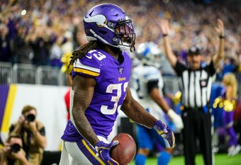 Minnesota Vikings running back Dalvin Cook