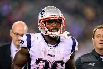 New England Patriots running back Sony Michel