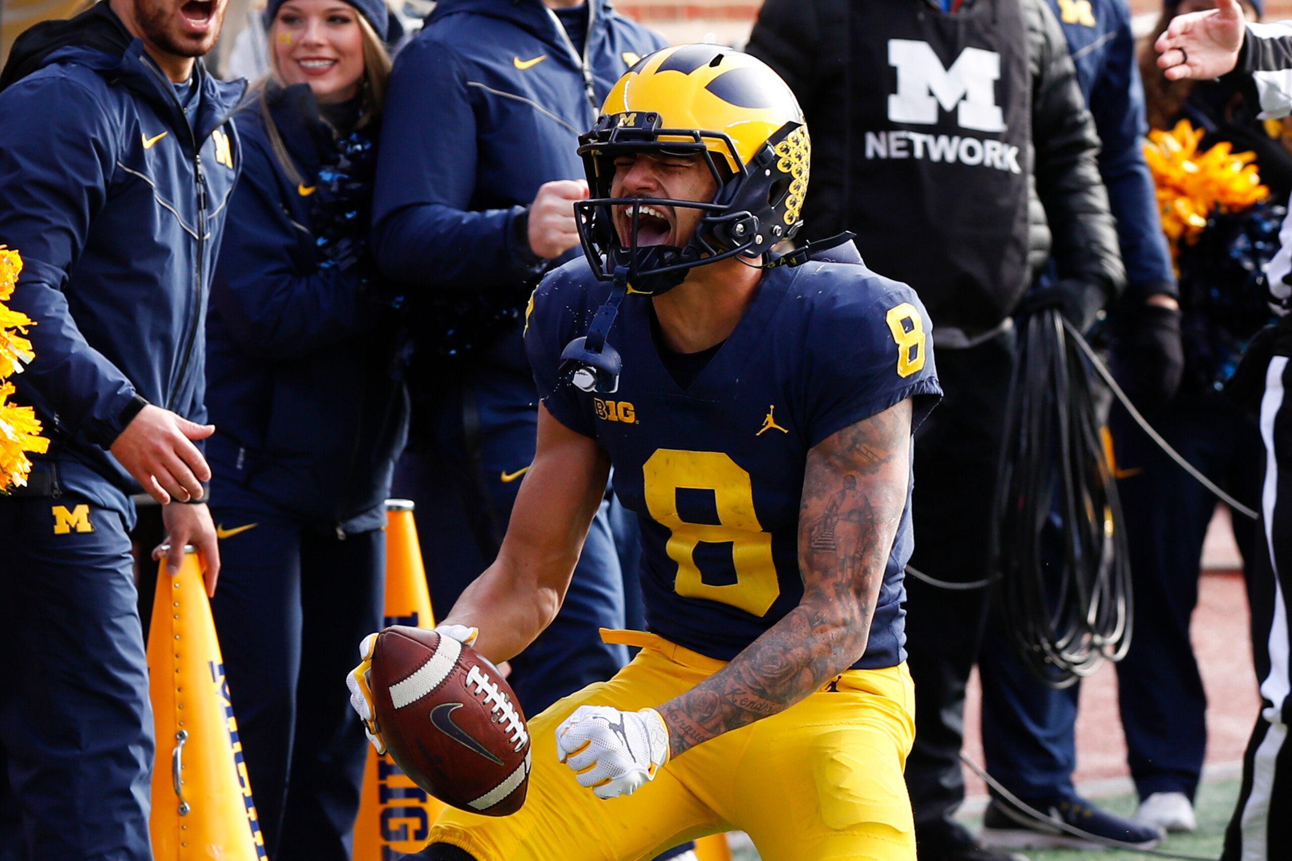 Michigan WR Ronnie Bell