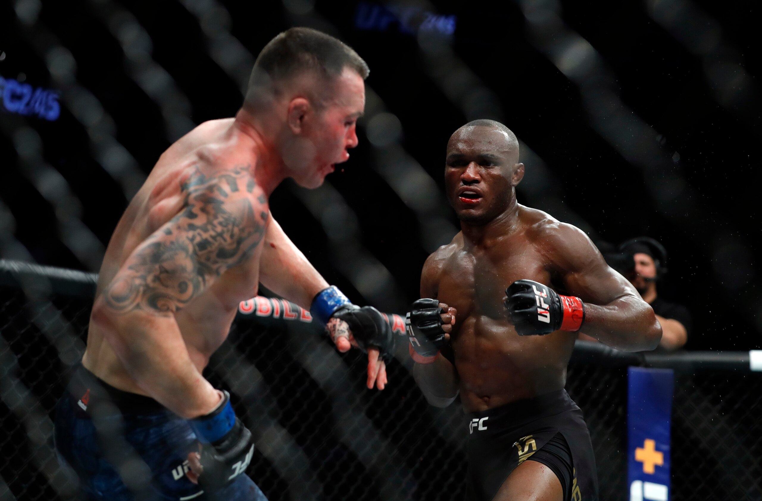 Usman stopped Covington in the fifth round at UFC 245.