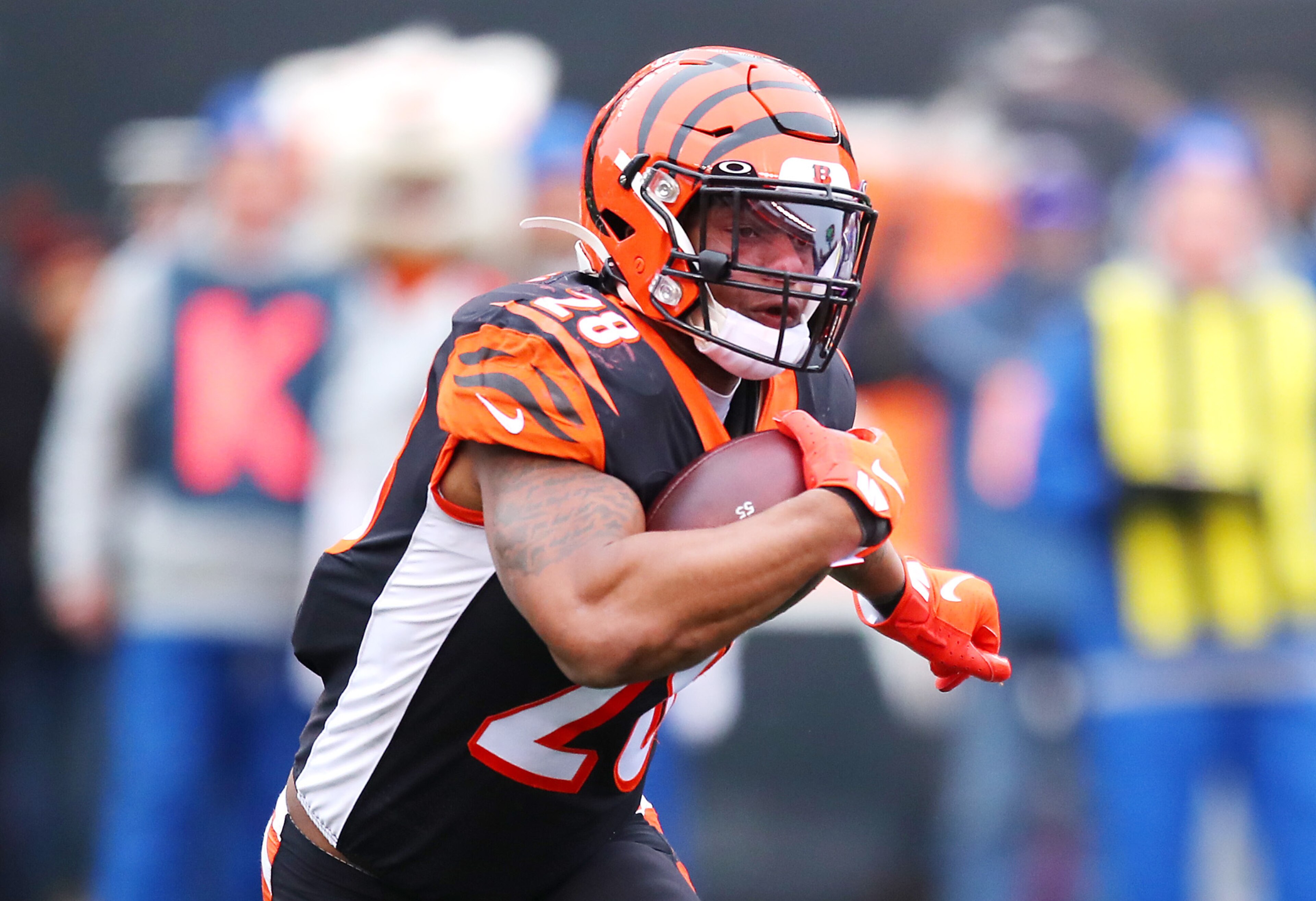 Cincinnati Bengals running back Joe Mixon