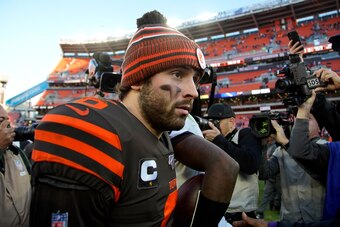 Cleveland Browns quarterback Baker Mayfield