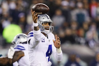 Dallas Cowboys quarterback Dak Prescott