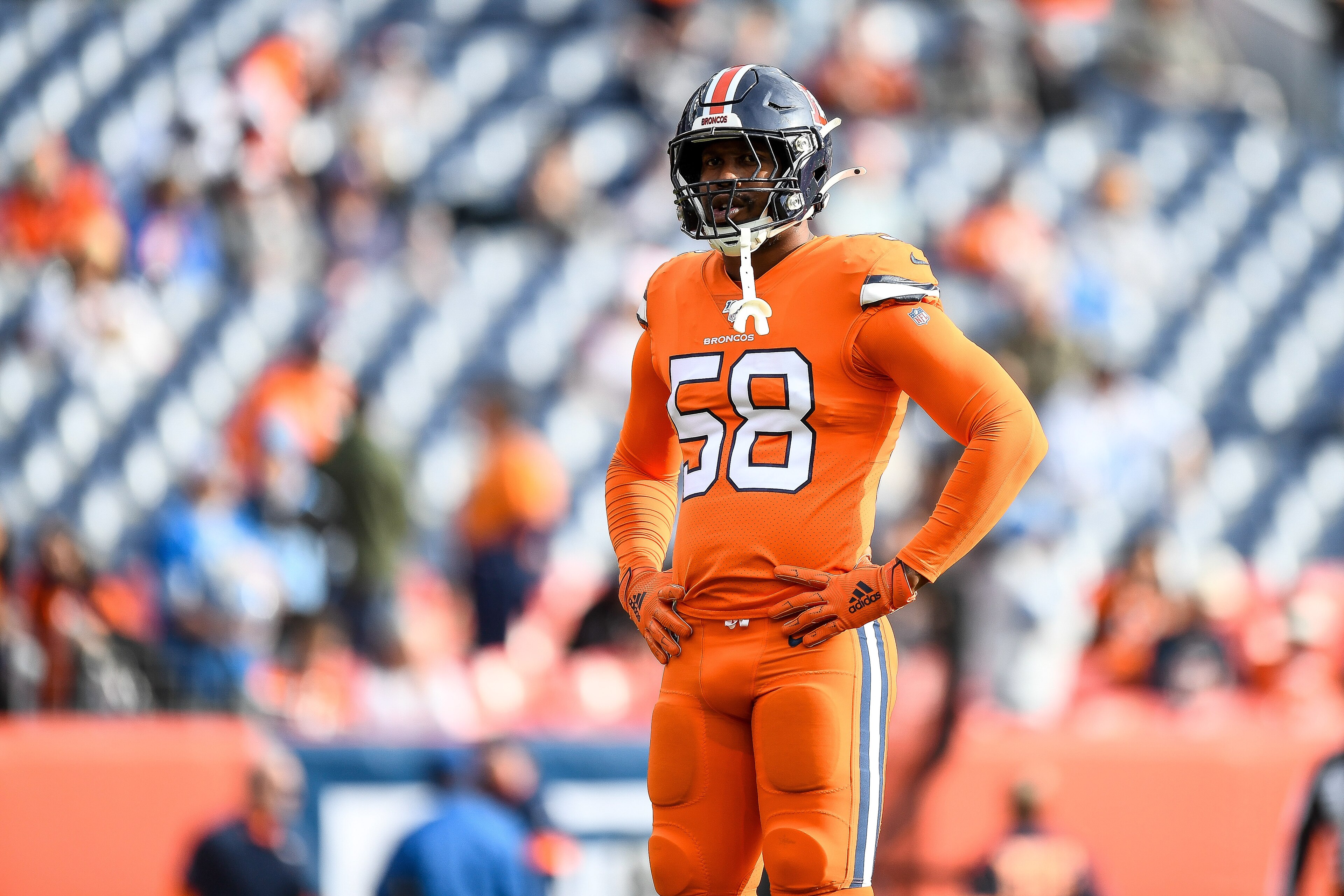Denver Broncos edge-rusher Von Miller
