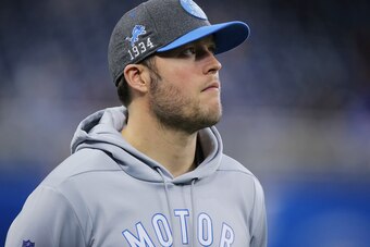 Detroit Lions quarterback Matthew Stafford