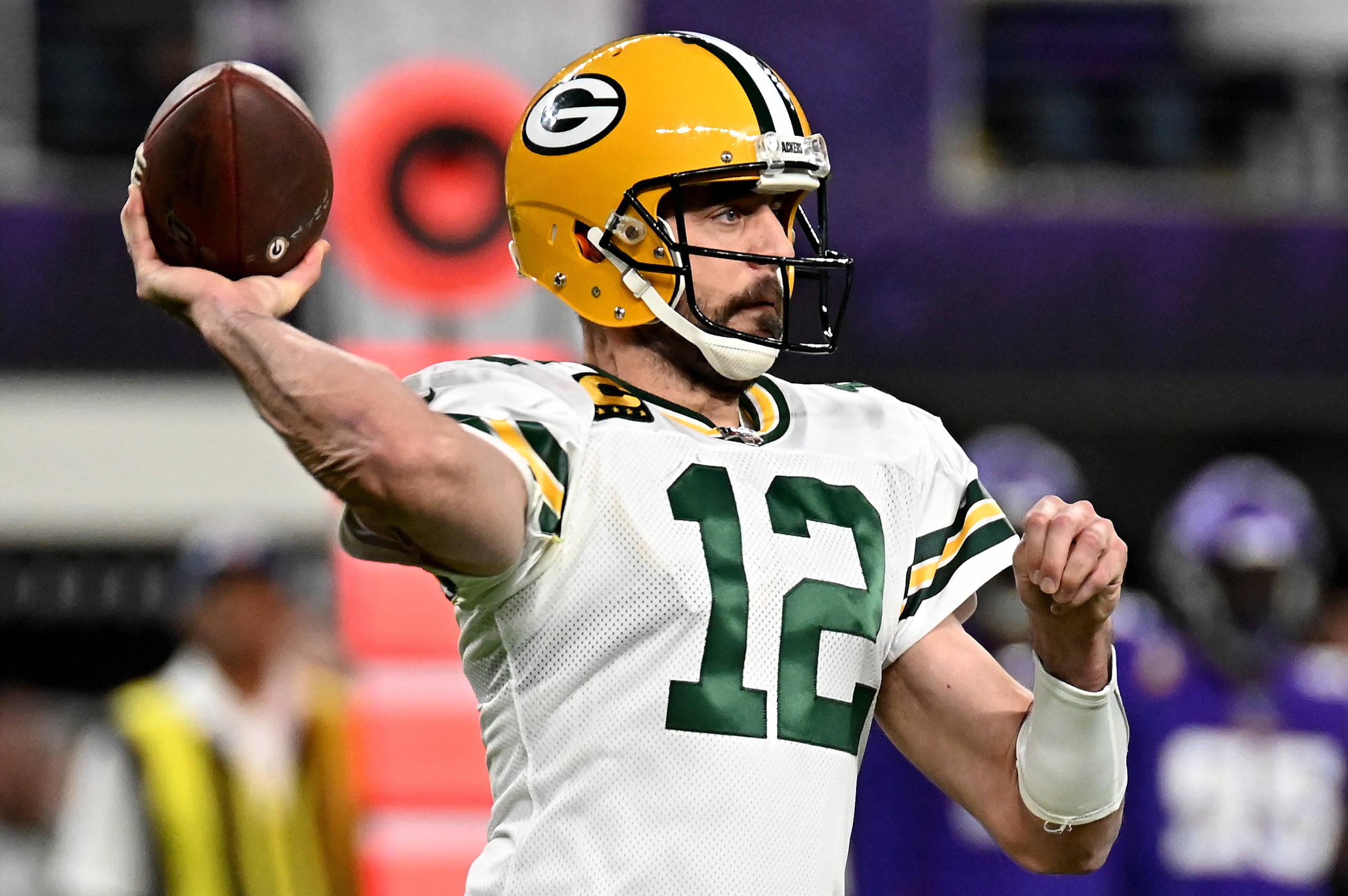 Green Bay Packers quarterback Aaron Rodgers