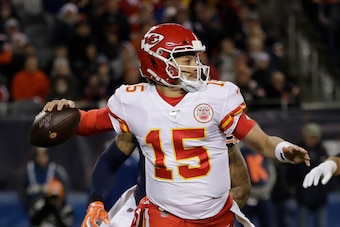 Kansas City Chiefs quarterback Patrick Mahomes