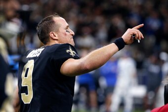 New Orleans Saints quarterback Drew Brees