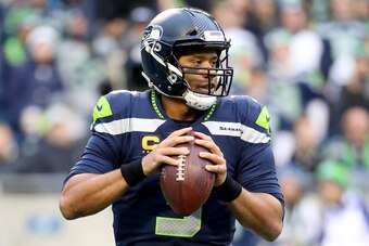 Seattle Seahawks quarterback Russell Wilson