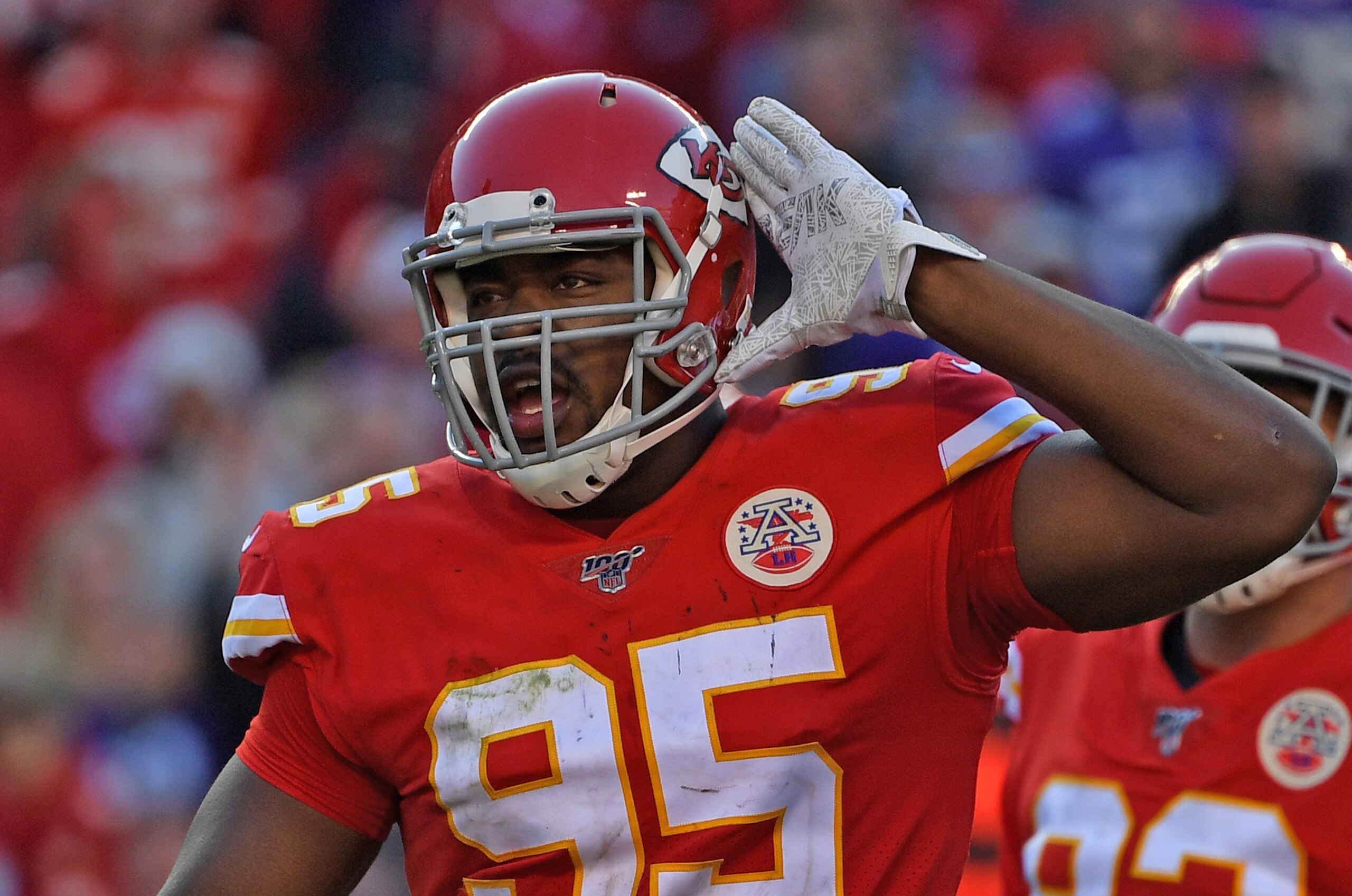 Chiefs defensive tackle Chris Jones