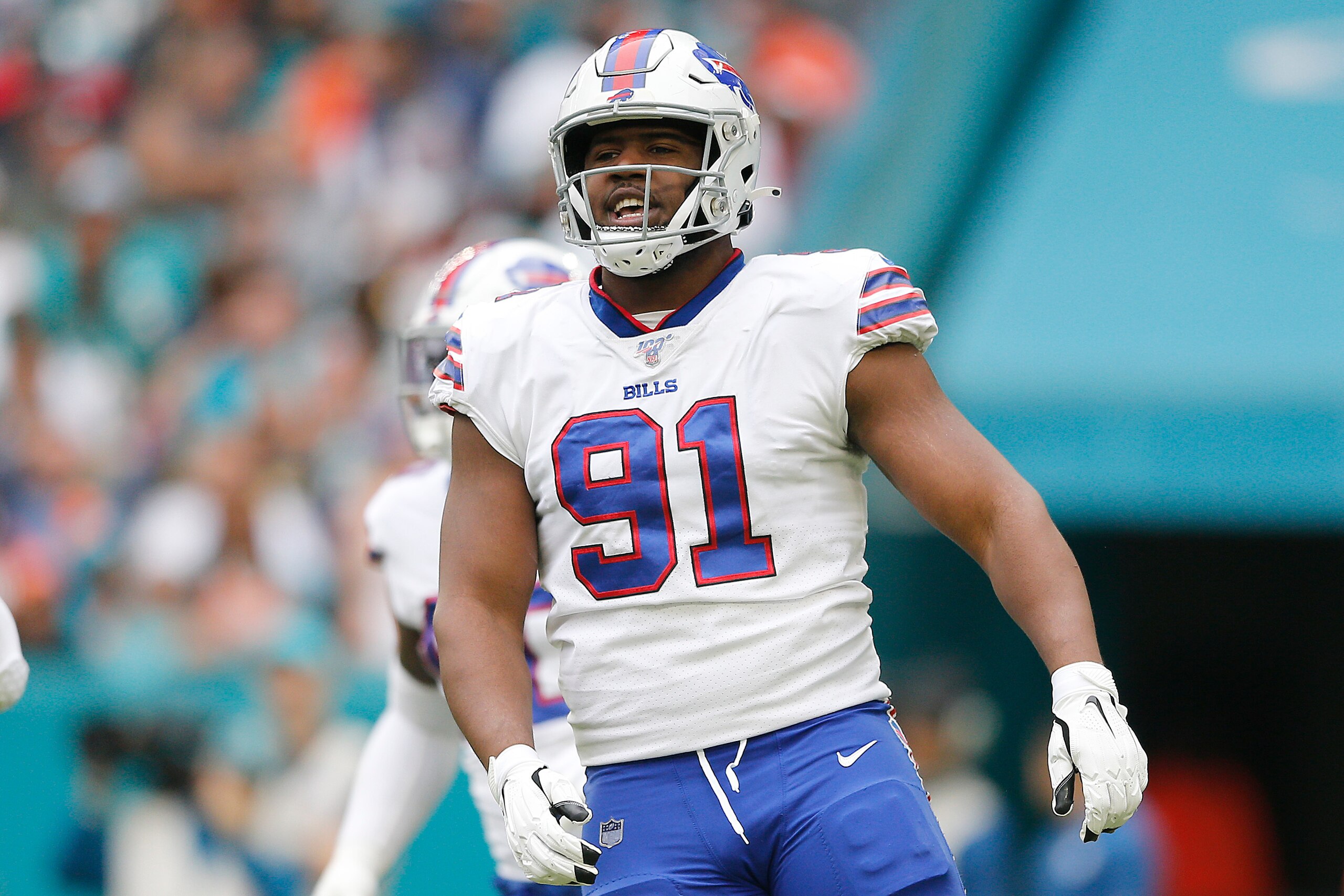 Buffalo Bills defensive tackle Ed Oliver