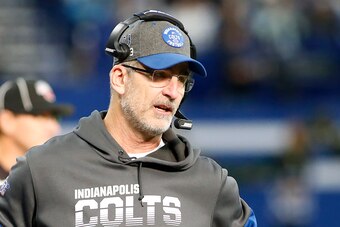 Colts head coach Frank Reich