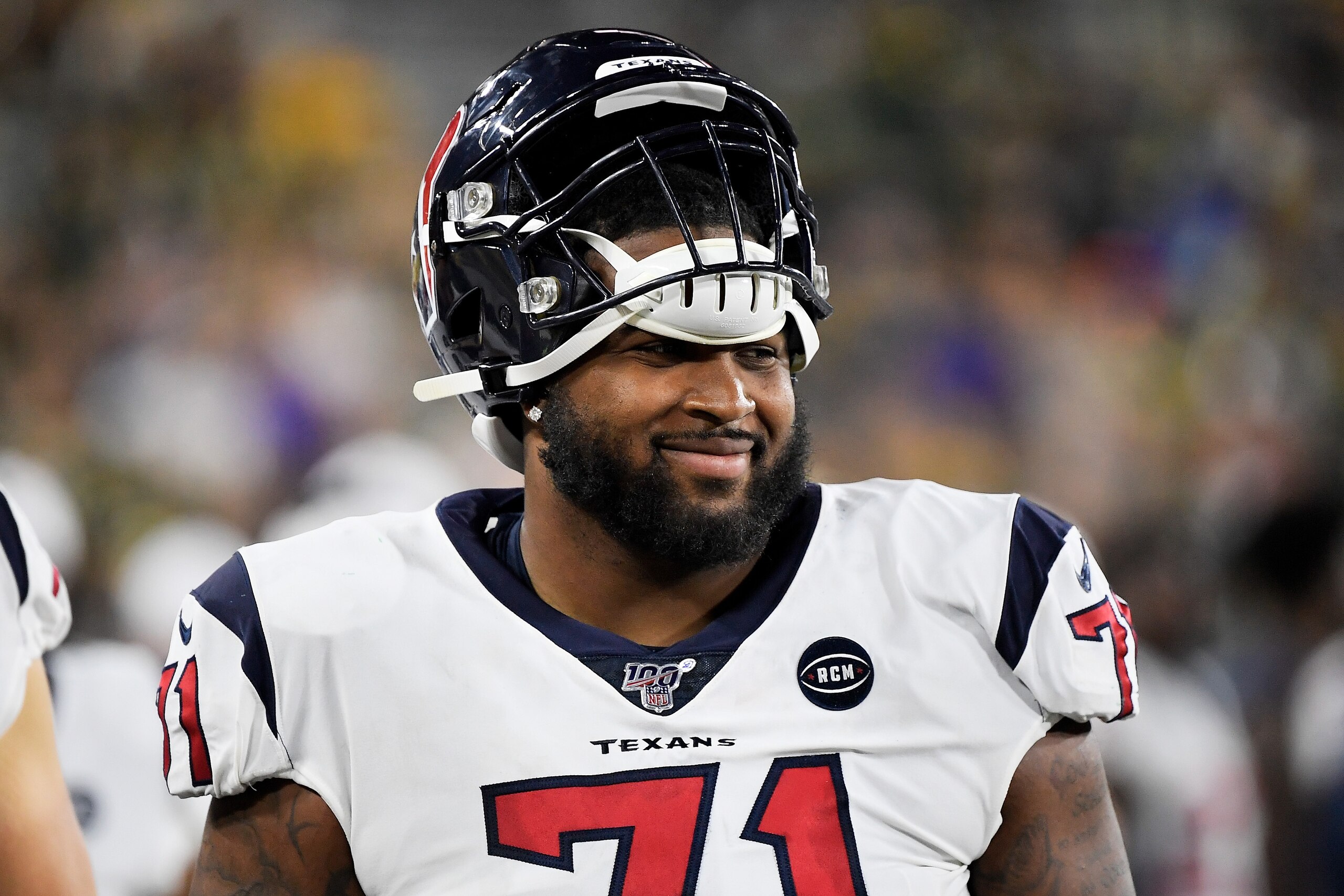 Houston Texans offensive tackle Tytus Howard