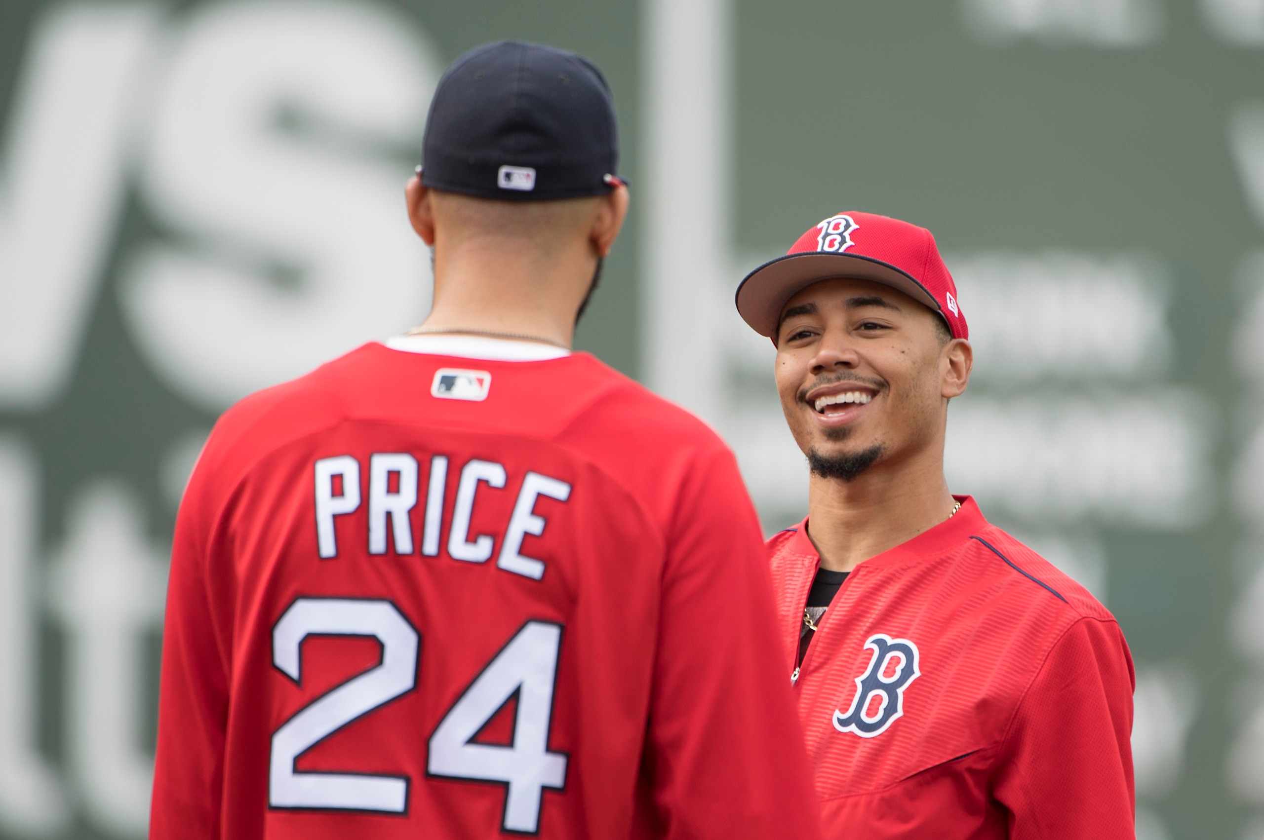 David Price and Mookie Betts