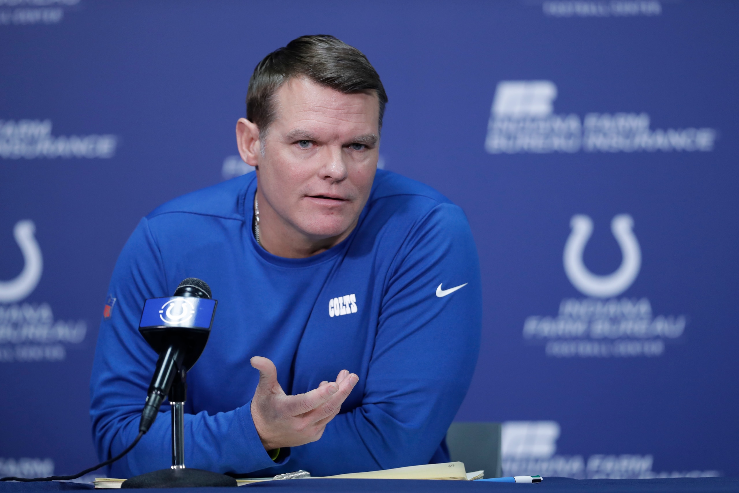 Indianapolis Colts general manager Chris Ballard Indianapolis Colts general manager Chris Ballard