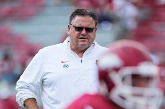 Arkansas coach Sam Pittman