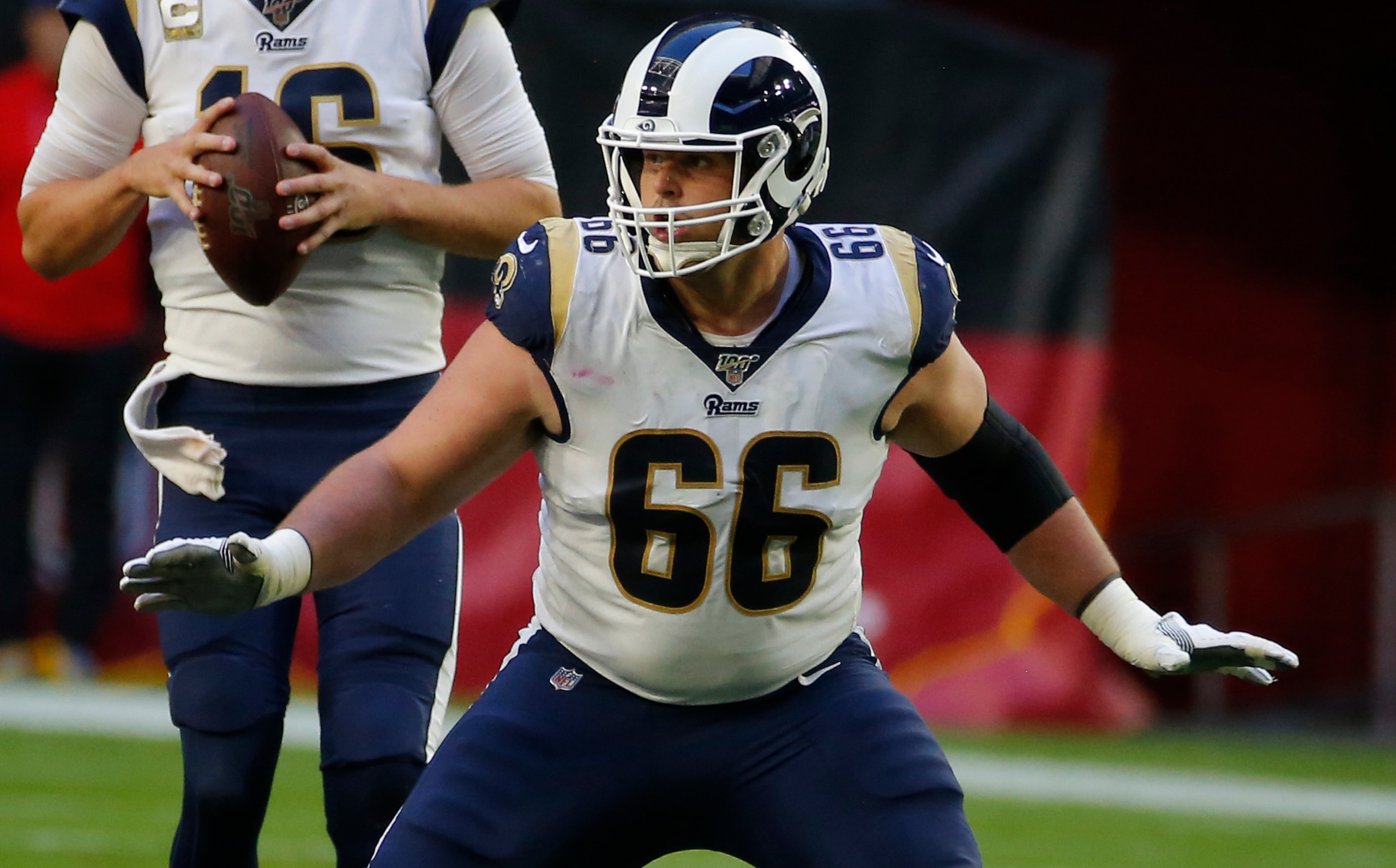 Rams C Austin Blythe