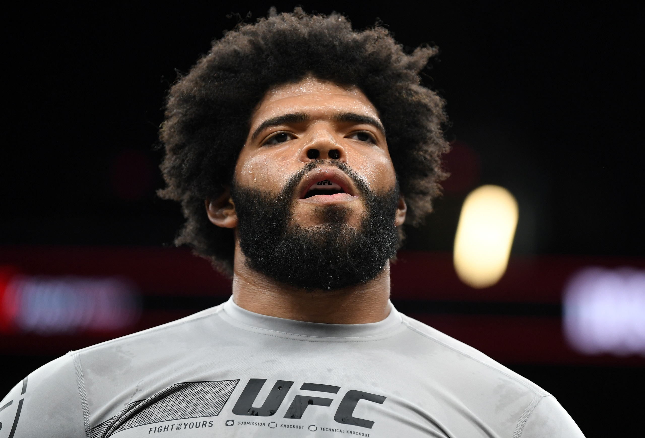 Huge heavyweight Juan Adams hopes to rebound for consecutive losses.