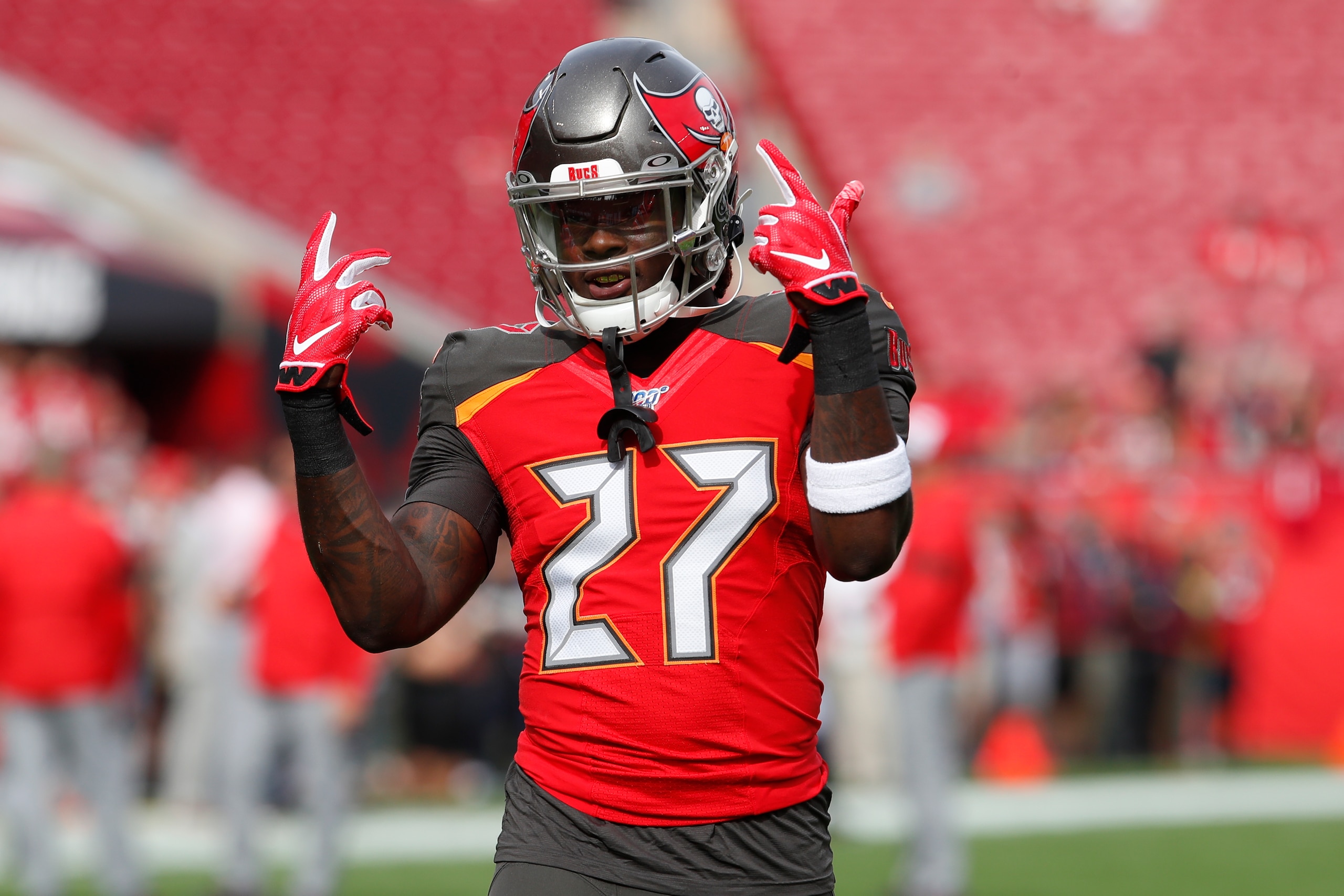 Tampa Bay Buccaneers running back Ronald Jones II