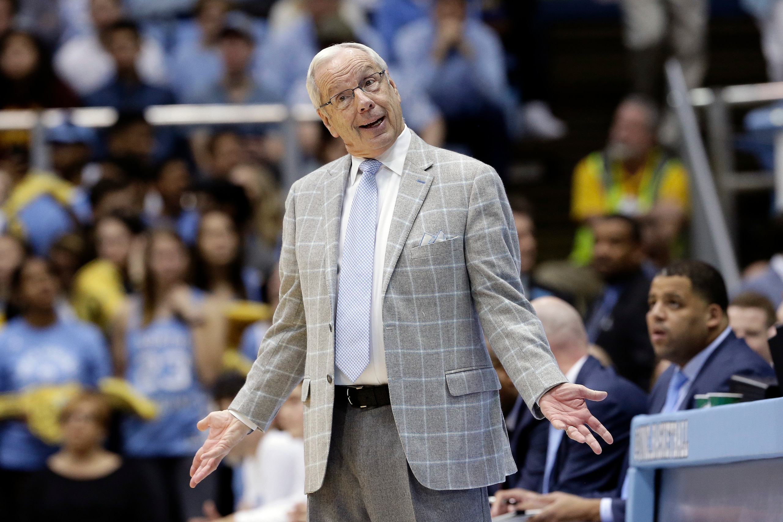 North Carolina head coach Roy Williams North Carolina head coach Roy Williams