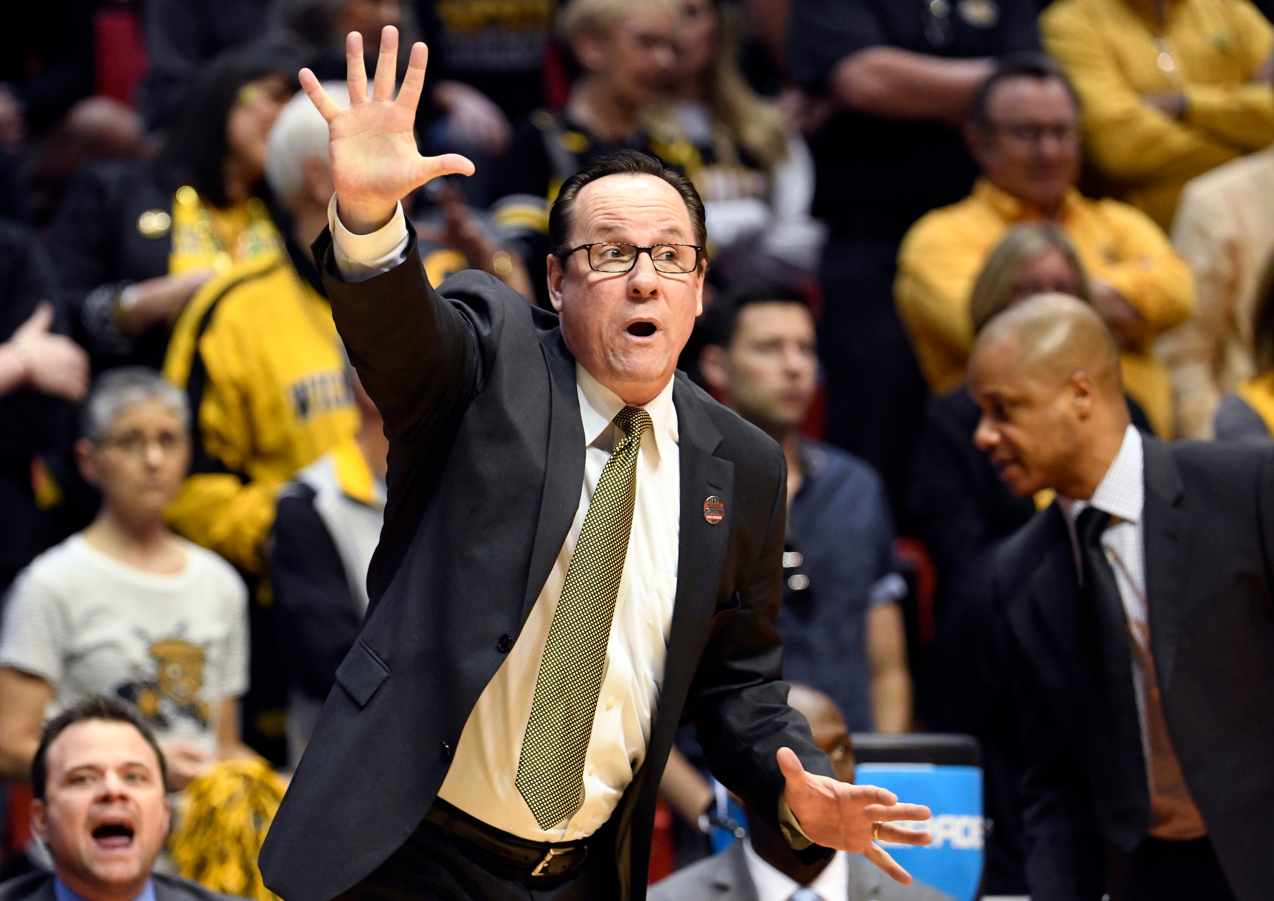 Wichita State head coach Gregg Marshall Wichita State head coach Gregg Marshall