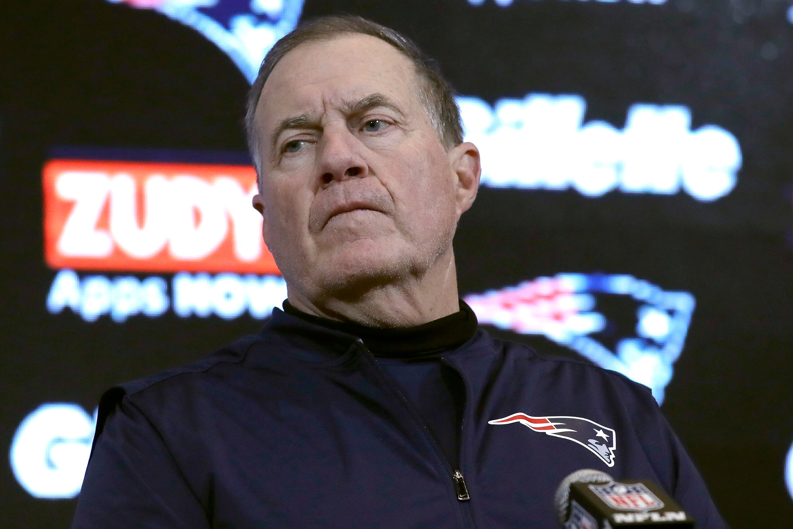 Patriots head caoch Bill Belichick