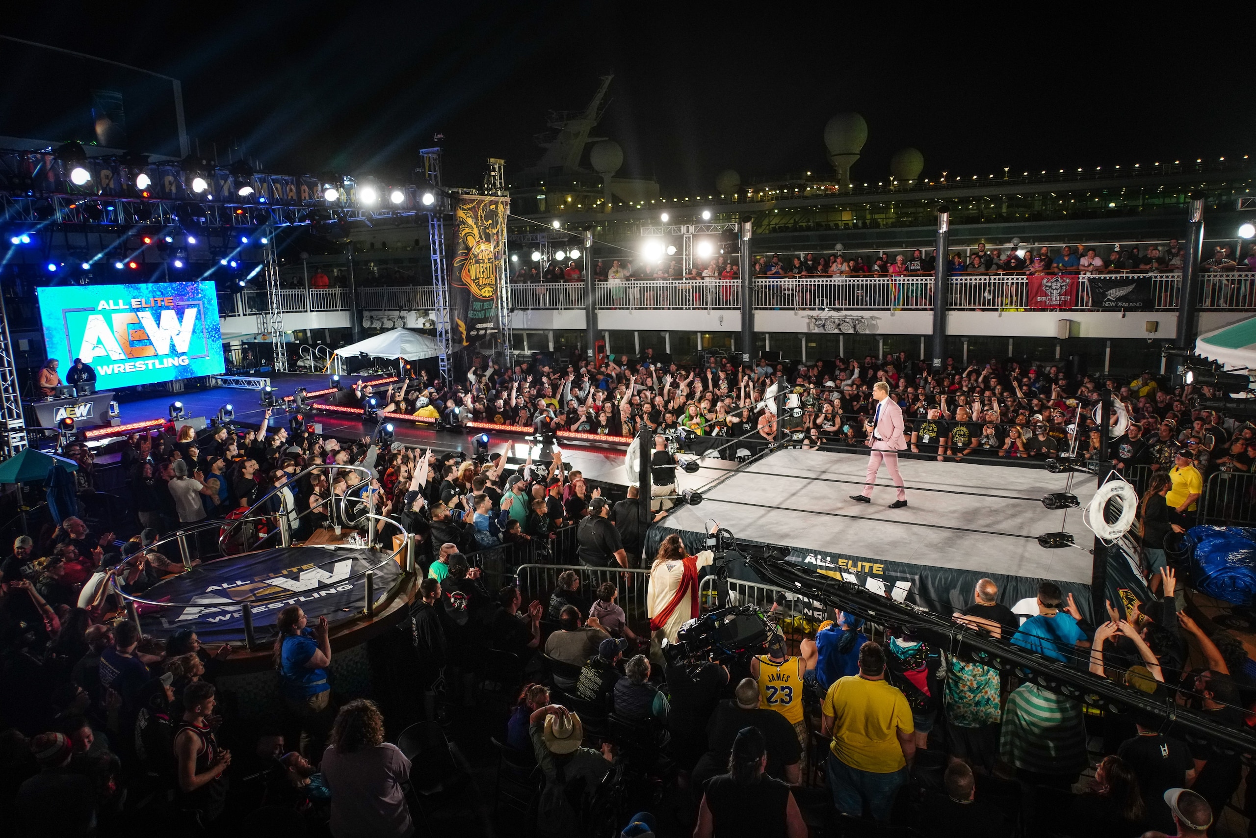 Cody Rhodes at AEW on Chris Jericho's Cruise.