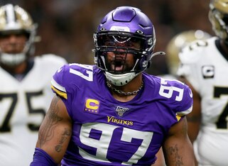 The Vikings could have trouble keeping Everson Griffen.