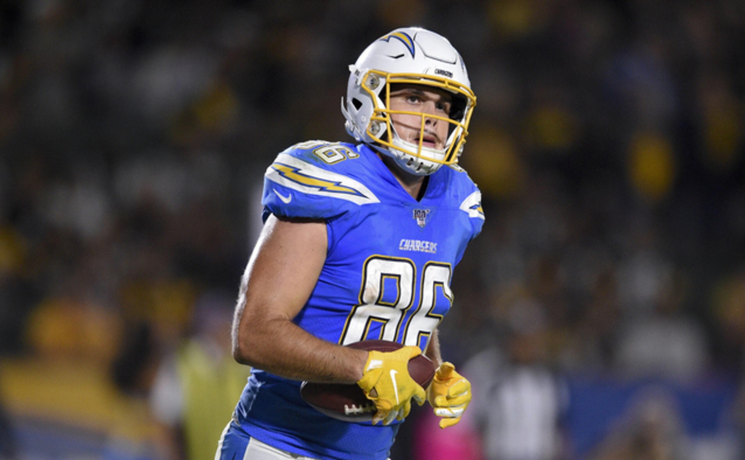 The Chargers would take a hit on offense without Hunter Henry.