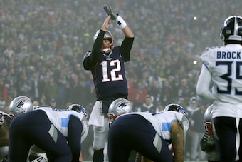 New England Patriots quarterback Tom Brady