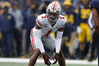 Ohio State cornerback Jeff Okudah
