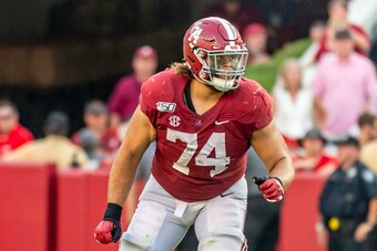 Alabama right tackle Jedrick Wills Jr.