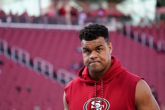 San Francisco 49ers defensive lineman Arik Armstead