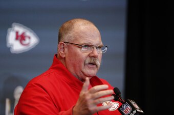Chiefs head coach Andy Reid
