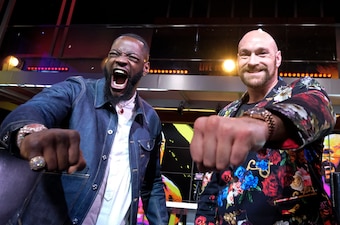 Both Wilder and Fury are huge heavyweights.