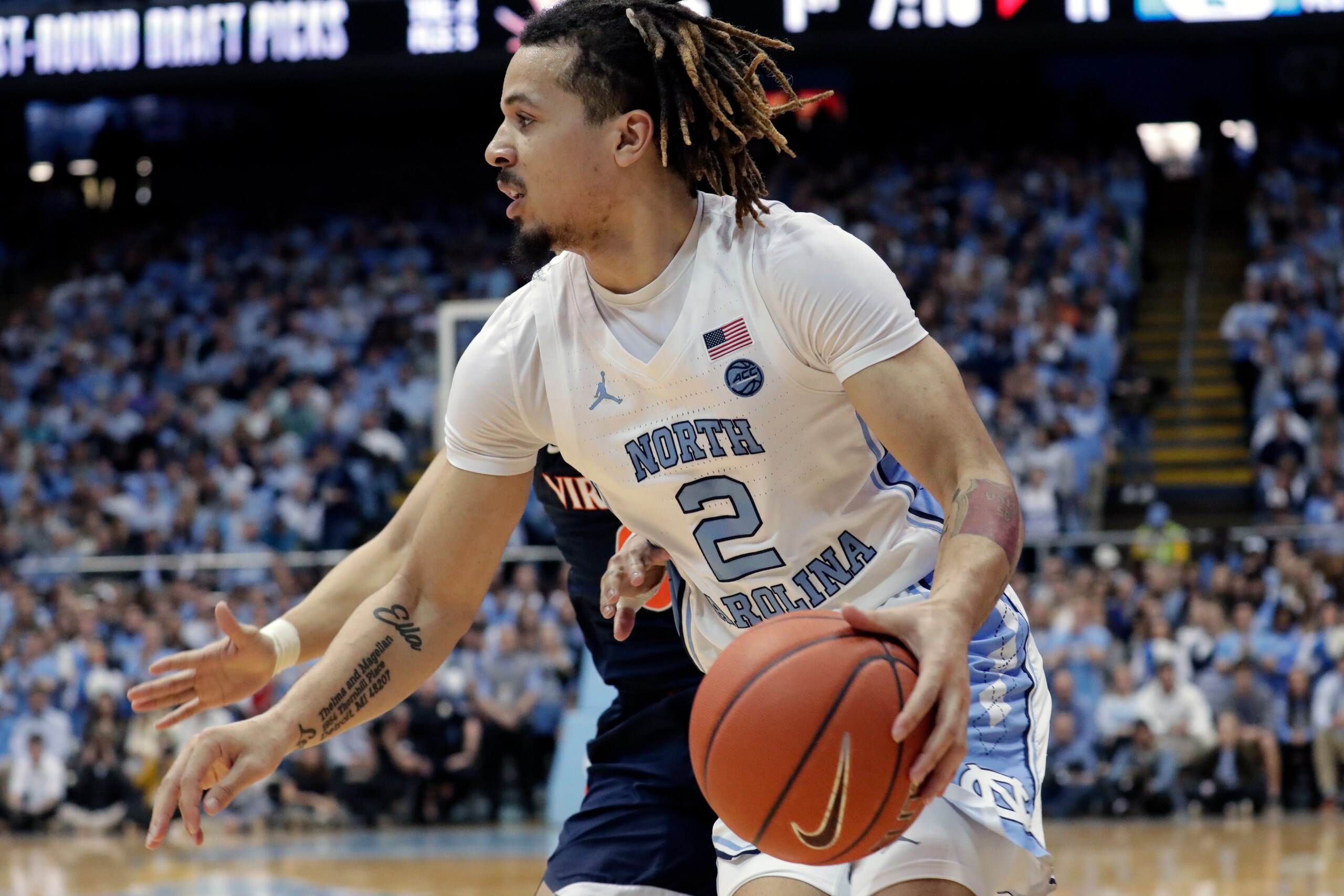 North Carolina's Cole Anthony North Carolina's Cole Anthony