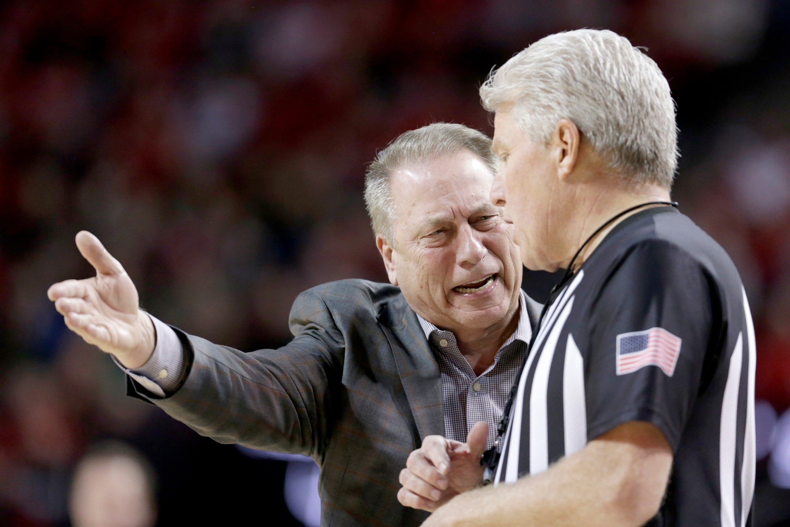 Michigan State coach Tom Izzo